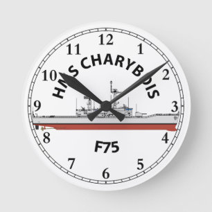 HMS CHARYBDIS - F75 - LEANDER ORIG RUNDE WANDUHR