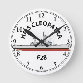 HMS CLEOPATRA - F28 - LEANDER ORIG RUNDE WANDUHR