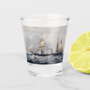 HMS Cyclops Frigate 1839 Schnapsglas