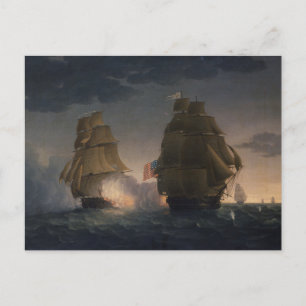 HMS Endymion / US-Präsident Postkarte