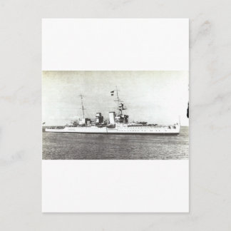 HMS Frobisher Postkarte