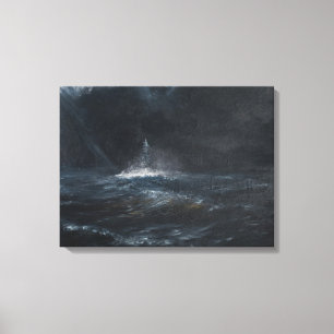 HMS Herzog von York 1943 2014 Leinwanddruck