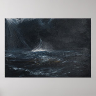 HMS Herzog von York 1943 2014 Poster