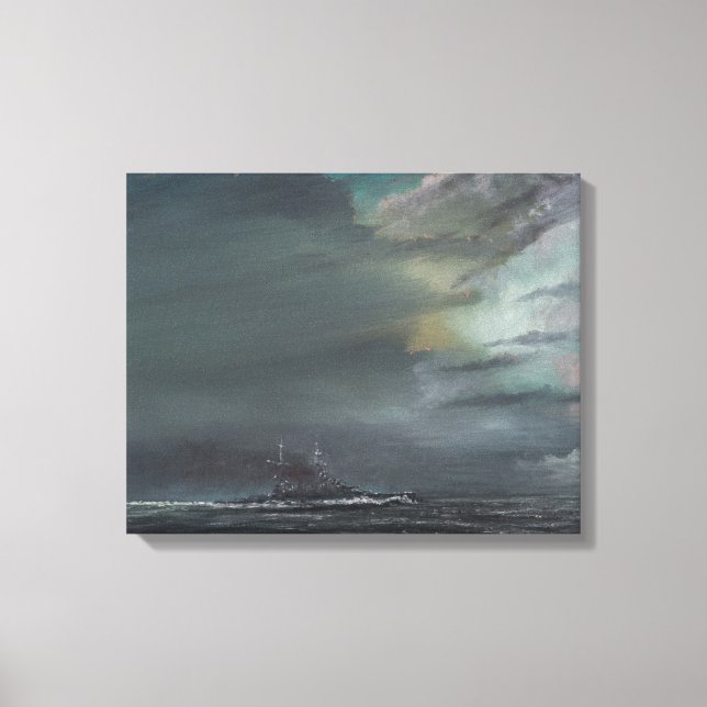 HMS Hood 1941 2014 Leinwanddruck (Vorderseite)
