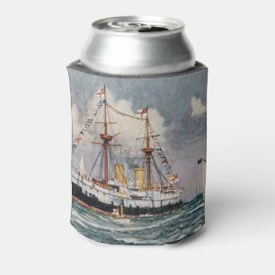 HMS Inflexible Panzerschiff Schlachtschiff 1876 Dosenkühler