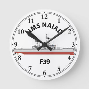 HMS NAIAD - F39 - LEANDER ORIG RUNDE WANDUHR