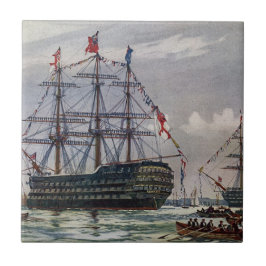 HMS Queen Battleship 1839 Fliese