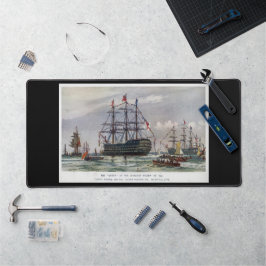 HMS Queen Battleship 1839 Schreibtischunterlage