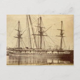 HMS Scylla - Königliches Kriegsschiff der Marine d Postkarte