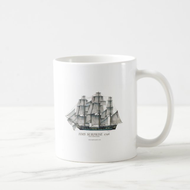 HMS-Überraschungskunst 1796 Tasse (Rechts)
