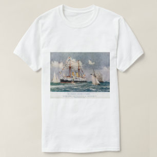 HMS Unflexible Eisenbahn-Schlachtung 1876 T-Shirt