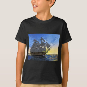 HMS Victory an der Dämmerung T-Shirt