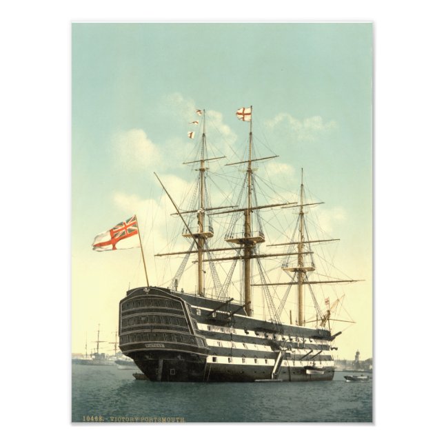 HMS Victory Fotodruck (Vorne)