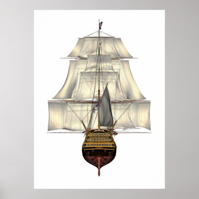 HMS Victory Poster (Vorne)