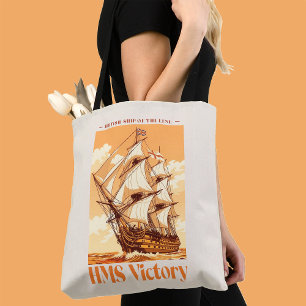 HMS Victory Poster Ikonisches britisches Liniensch
