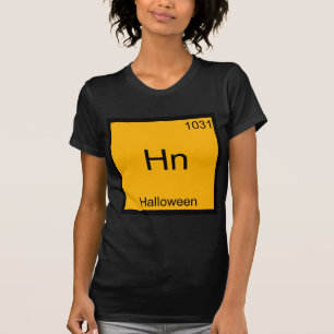 Hn - Halloween Lustiges Element Meme Chemie T-Shir T-Shirt