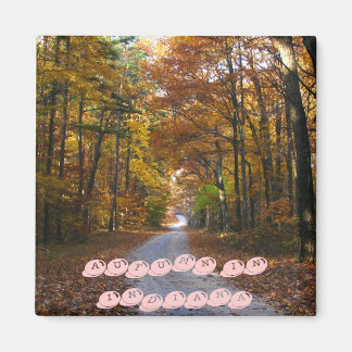 HNF Herbststrecke, AUTUMN IN INDIANA Magnet