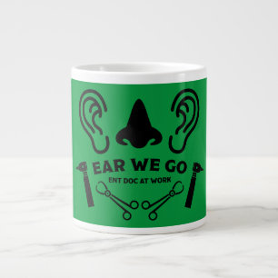 HNO-Otolaryngologie-Otorhinolaryngologe Jumbo-Tasse