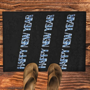 HNY-Blue Diamond Door Mat Fußmatte