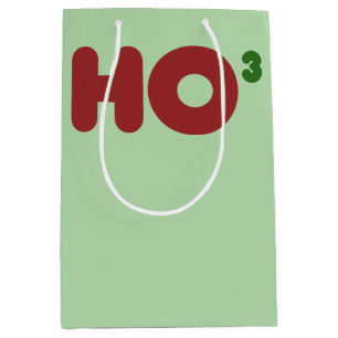 Ho 3 Nerdy lustige Weihnachten Mittlere Geschenktüte