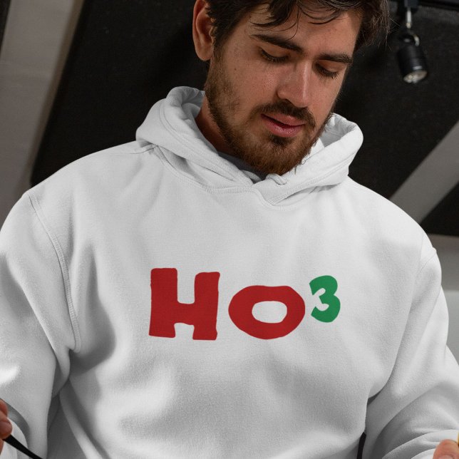 Ho 3 Playful Weihnachten Hoodie (Ho Ho Ho Christmas)