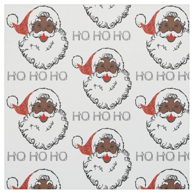 ho black santa stoff (Muster)