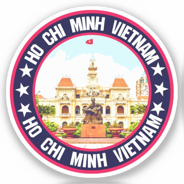 Ho Chi Minh Aufkleber (Vorderseite)