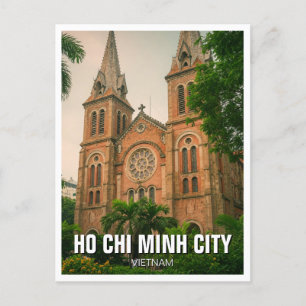 Ho Chi Minh City Notre Dame Kathedrale Saigon Postkarte