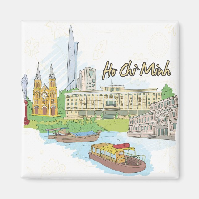 Ho Chi Minh Magnet (Vorne)