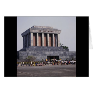 Ho Chi Minhs Mausoleum in Ba Dinh Quadrat, Hanoi,