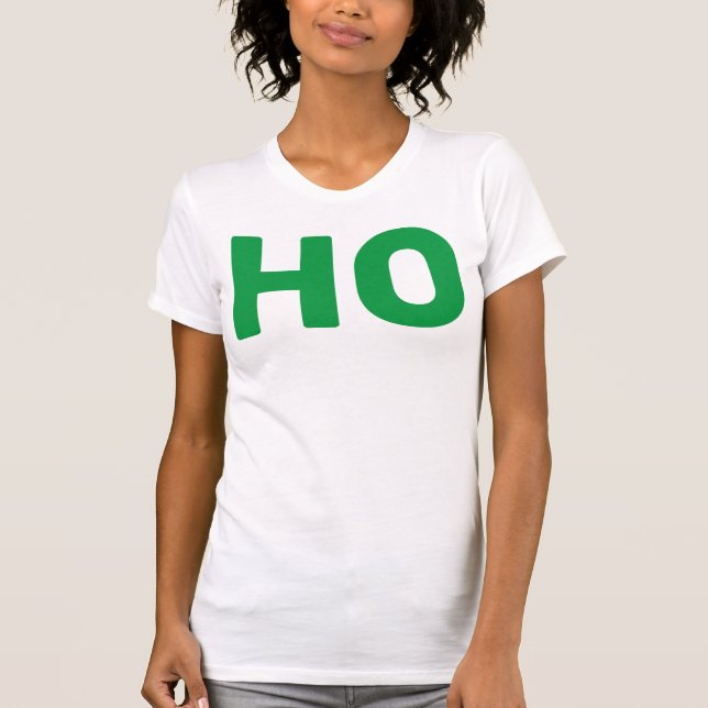 HO Christmas Funny T-Shirt (Vorderseite)