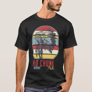 Ho Chunk Native Amerikanische Ureinwohner Tribe Re T-Shirt