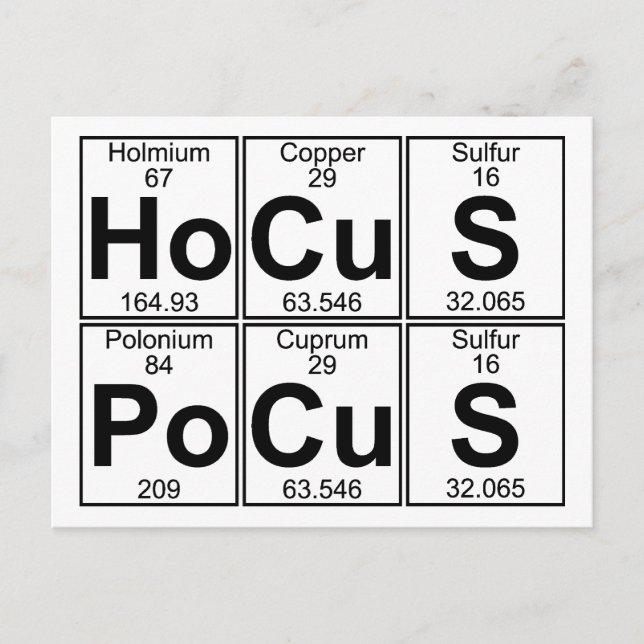 Ho-Cu-S Po-Cu-S (Schleimhäute) - Vollständig Postkarte (Vorderseite)