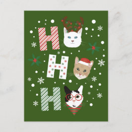 Ho Ho Cats Frohe Weihnachten