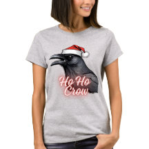 Ho Ho Crow Weihnachts-T - Shirt