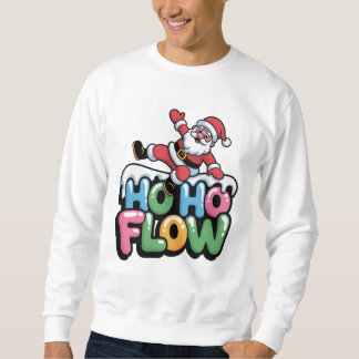 Ho Ho Flow — Dancing Santa Holiday Tee