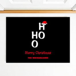 Ho Ho: Frohe Weihnachten Fußmatte