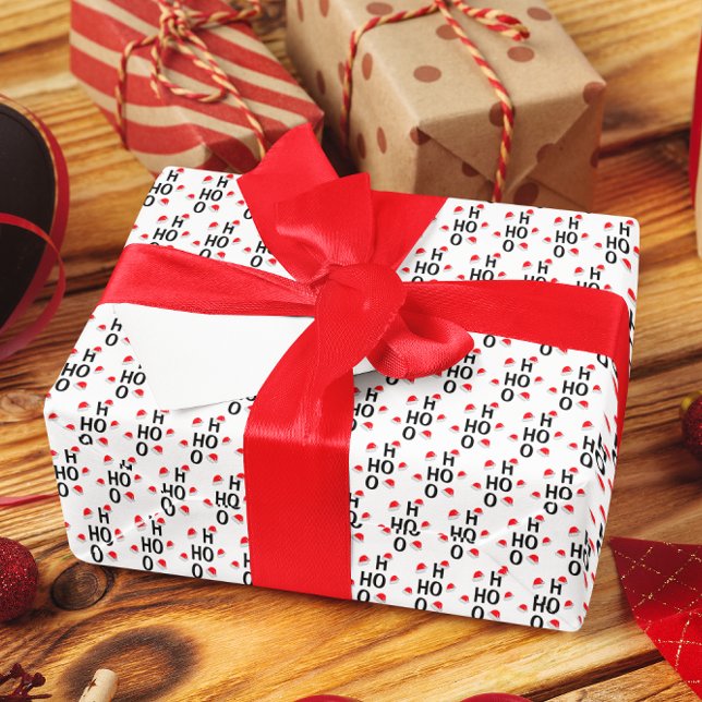 Ho Ho: Frohe Weihnachten Geschenkpapier (Von Creator hochgeladen)