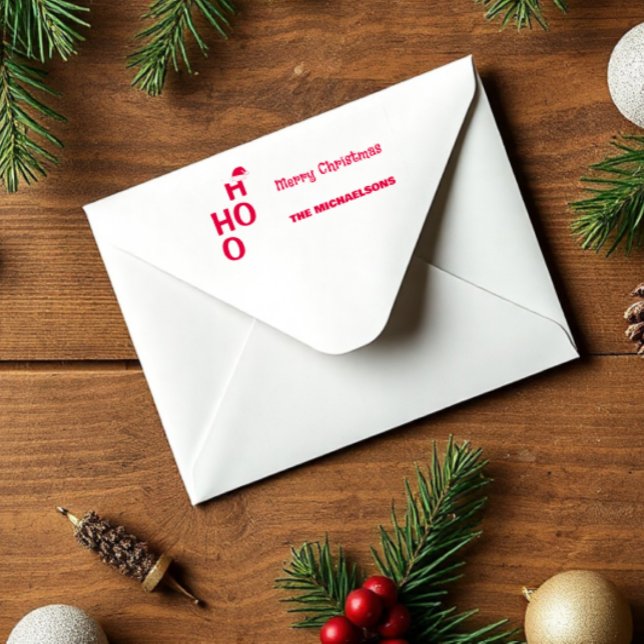 Ho Ho: Frohe Weihnachten Permastempel (Von Creator hochgeladen)