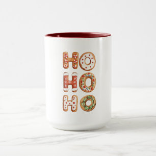Ho Ho Gingerbread Cookie Weihnachten Tasse