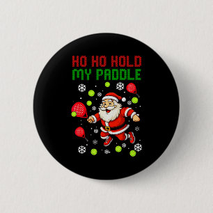 Ho Ho Halt Mein Paddle Weihnachten Padel Tennis Xm Button