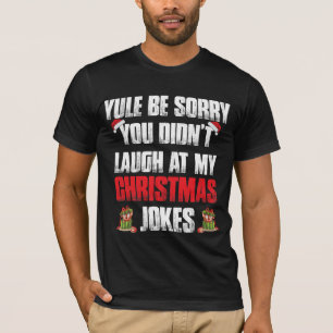 Ho-Ho-Halt meine EggnogWeihnachtswitze so schlecht T-Shirt