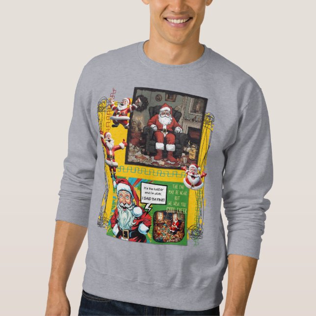 HO HO HELP Sweatshirt (Vorderseite)
