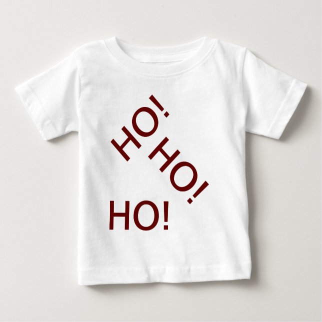 HO HO HO BABY T-SHIRT (Vorderseite)