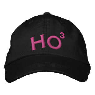 Ho Ho Ho Bestickte Kappe