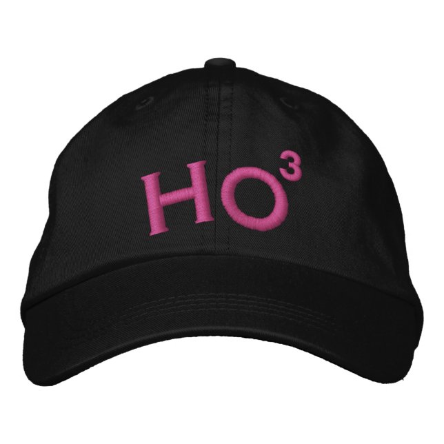 Ho Ho Ho Bestickte Kappe (Vorderseite)