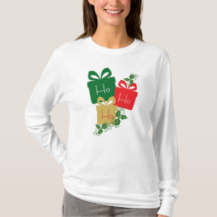 Ho ho ho Buntes Geschenk T-Shirt