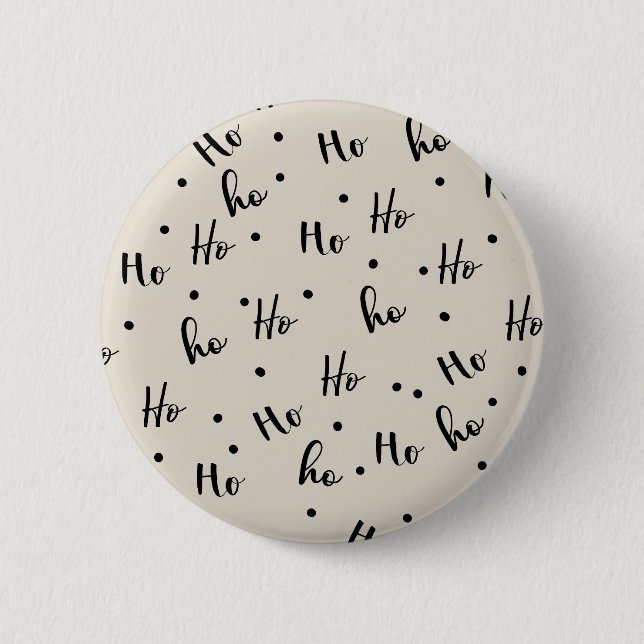 Ho ho ho button (Vorderseite)