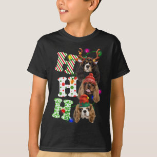 Ho Ho Ho Cavalier King Charles Spaniel Niedlich Ch T-Shirt