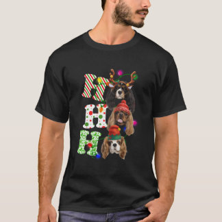 Ho Ho Ho Cavalier King Charles Spaniel Niedlich Ch T-Shirt